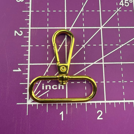 Yellow Gold 1.5” - 38mm Bag Strap Hardware