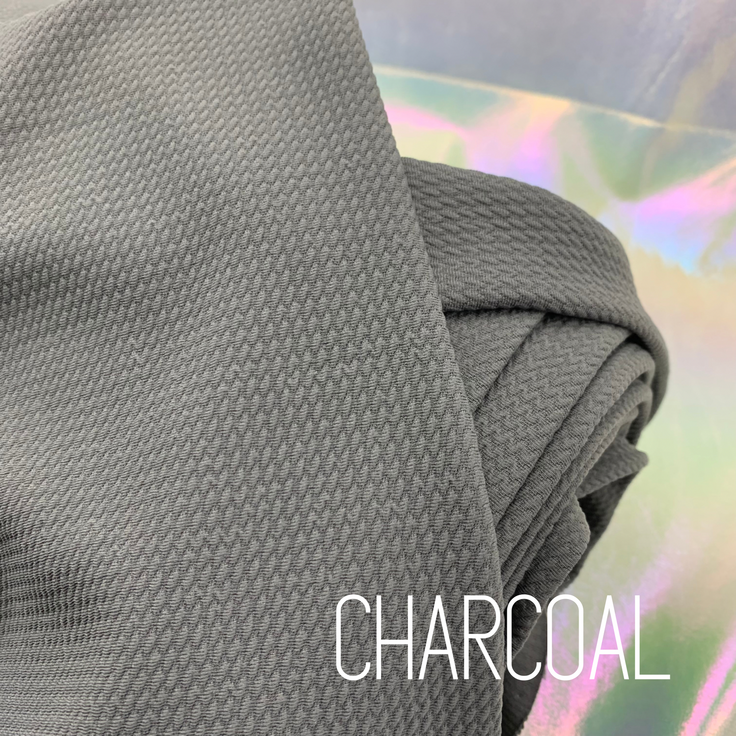 Charcoal Gray Bullet Liverpool Stretchy Spandex Fabric