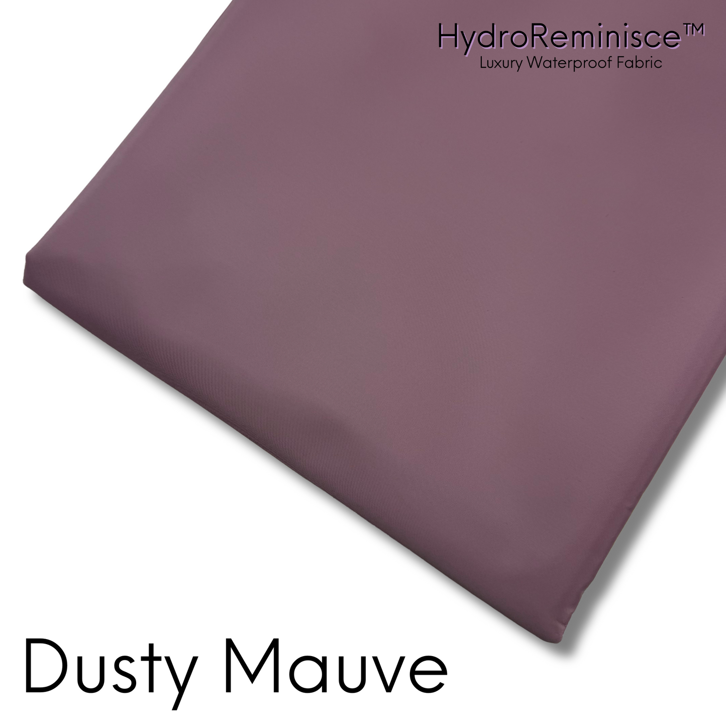 Dusty Mauve Solid Color HydroReminisce™ Luxury Fabric (BONDED POLYESTER)