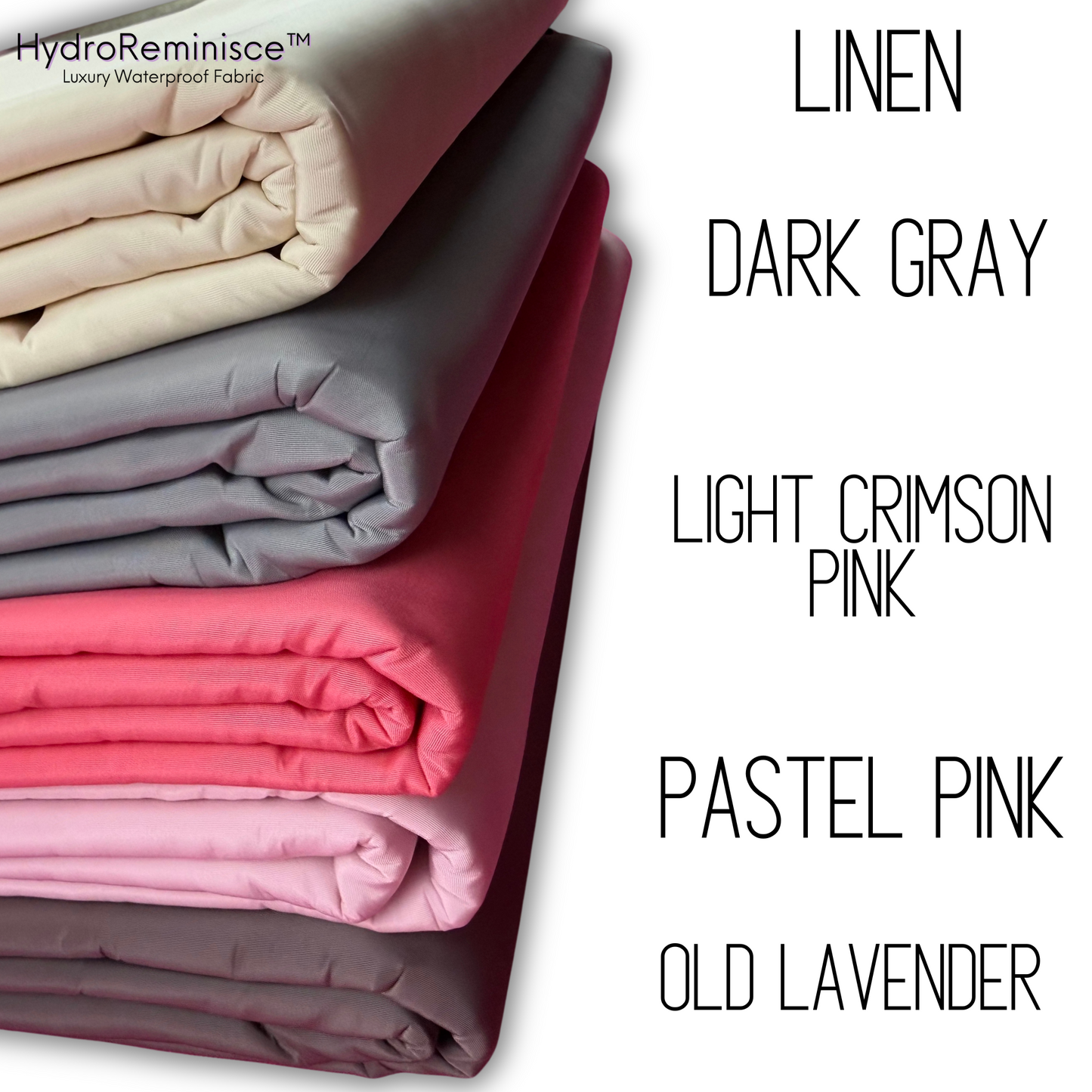 Solid Color HydroReminisce™ Luxury Fabric (BONDED POLYESTER)