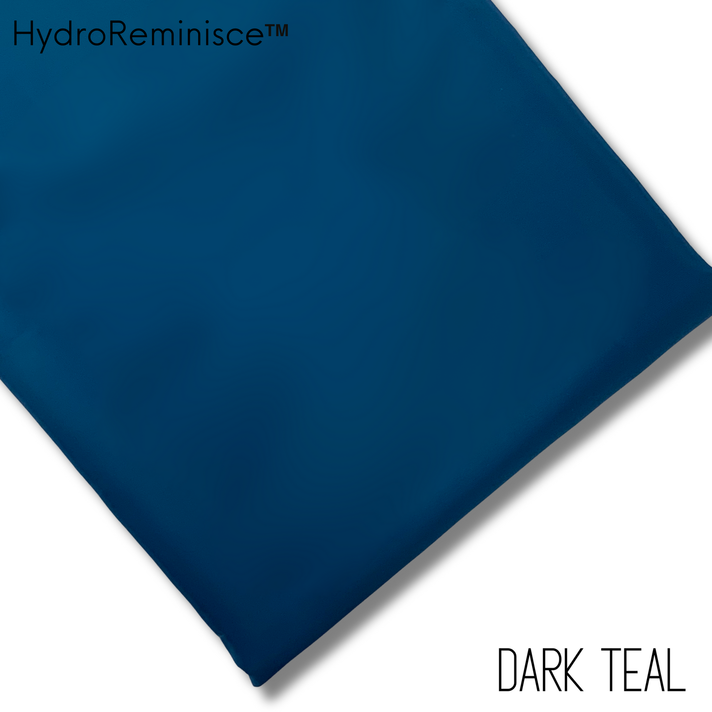 DARK TEAL Solid Color HydroReminisce™ Luxury Fabric (BONDED POLYESTER)