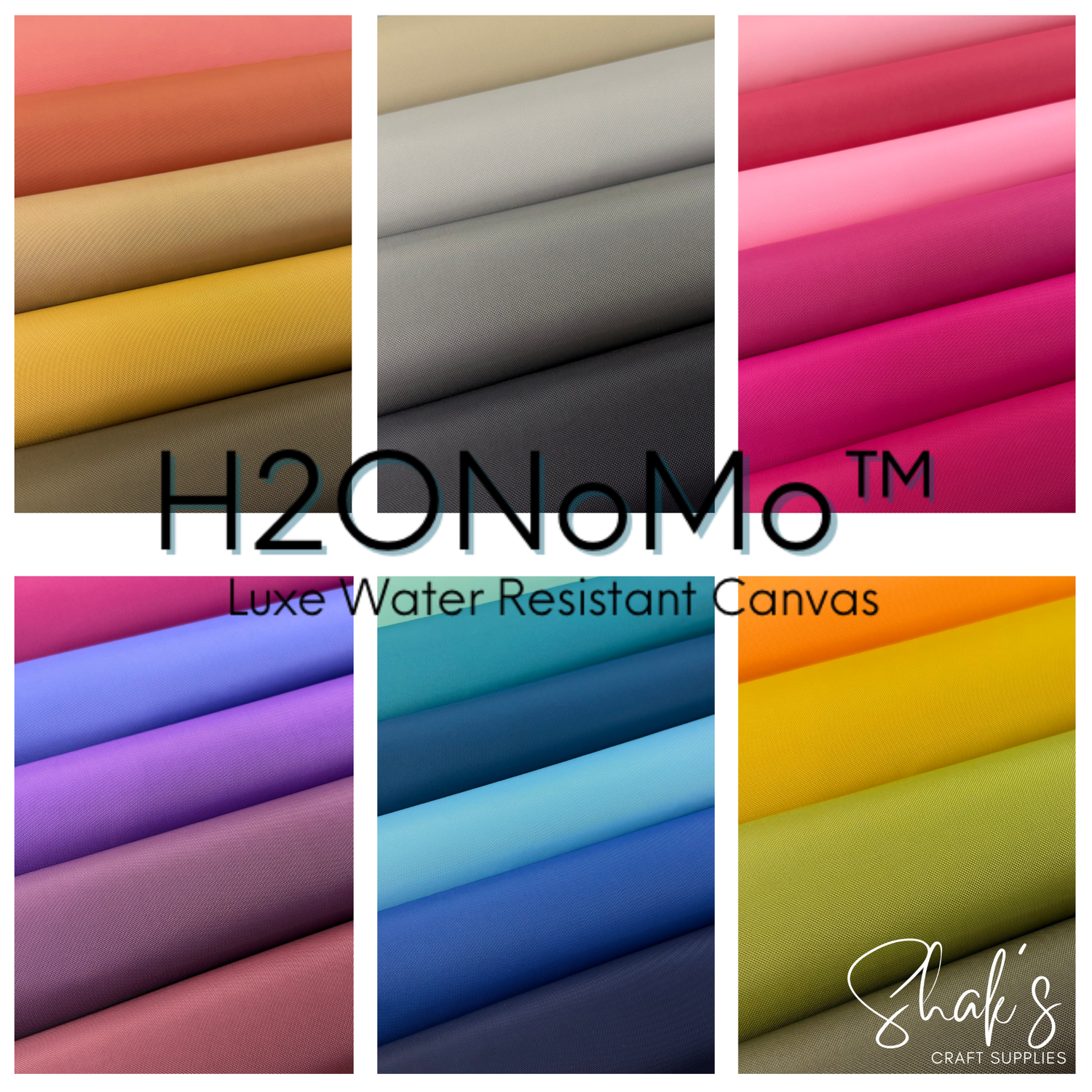Luxe 420d Water Resistant Canvas H2ONoMo™