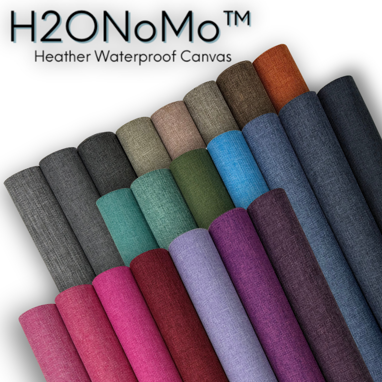 H2ONoMo™ Heather Waterproof Canvas