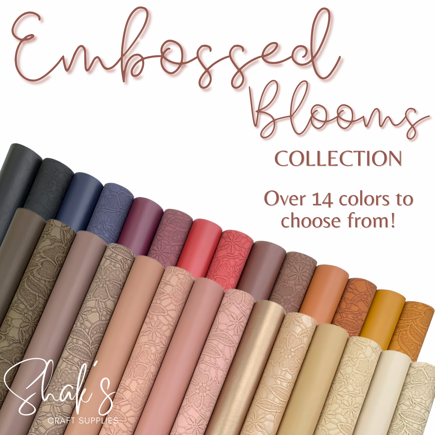 EMBOSSED BLOOMS COLLECTION