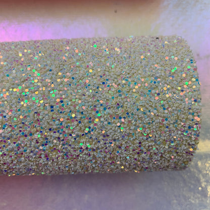 CANDY SHOP Super Chunky Glitter Faux Leather