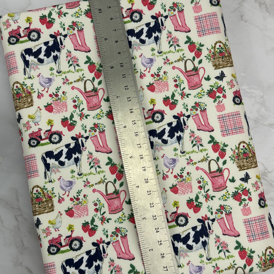 Farm Life HydroReminisce™ Bonded Polyester Waterproof Fabric