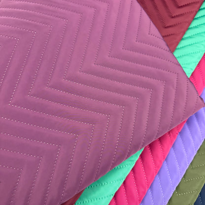 Chevron Quilted Water Resistant Fabric
