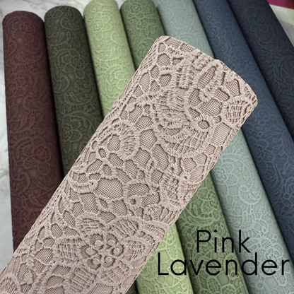 Paisley Floral Embossed Faux Leather Half Yard Rolls NEW STOCK MAY 2026