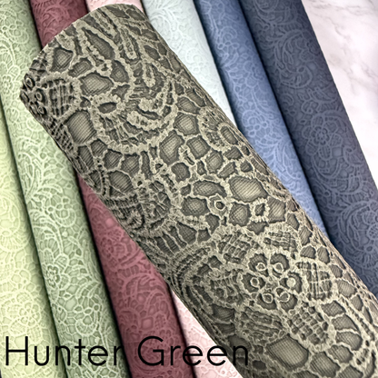 Paisley Floral Embossed Faux Leather Half Yard Rolls NEW STOCK MAY 2026