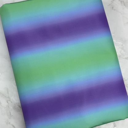 Purple Ombre HydroReminisce™ Bonded Polyester Waterproof Fabric