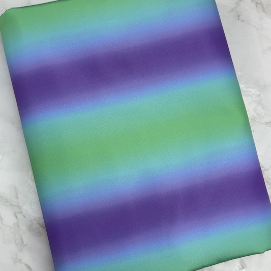 Purple Ombre HydroReminisce™ Bonded Polyester Waterproof Fabric