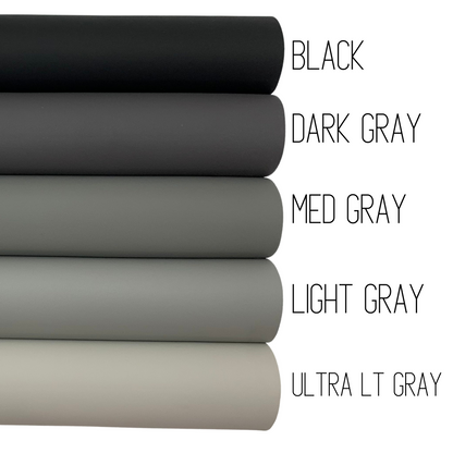CANDY SHOP Smooth Faux Leather Solid Colors - Sheets and Rolls