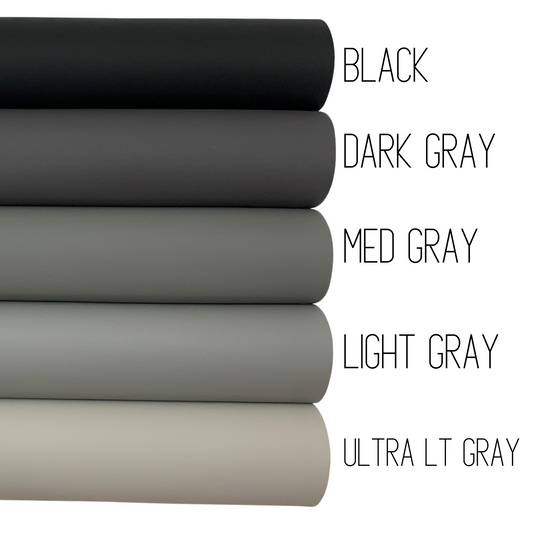 CANDY SHOP Smooth Faux Leather Solid Colors - Sheets and Rolls