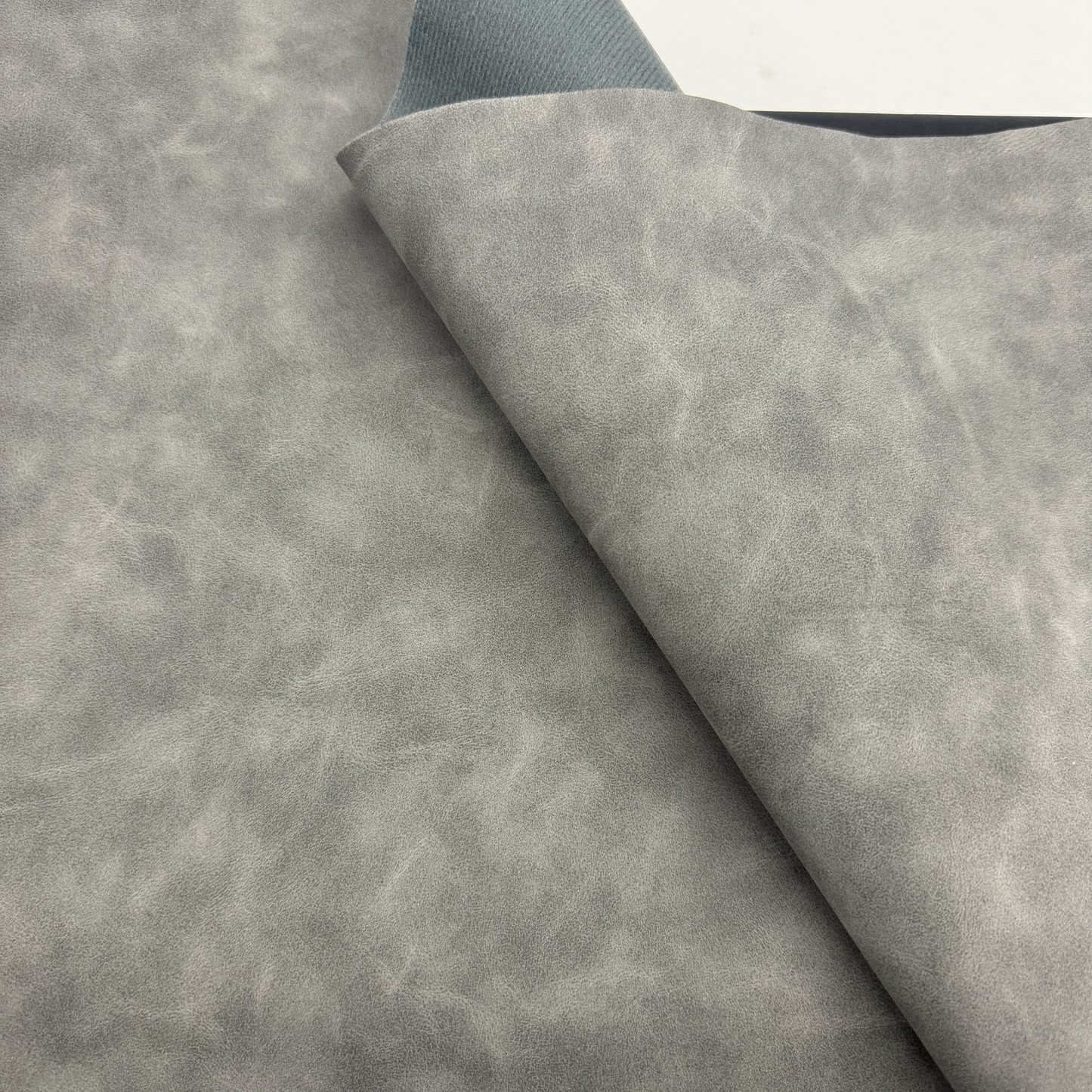 Midnight Leopard Suede Faux Leather Tonal and Solid Colors Half Yard Rolls