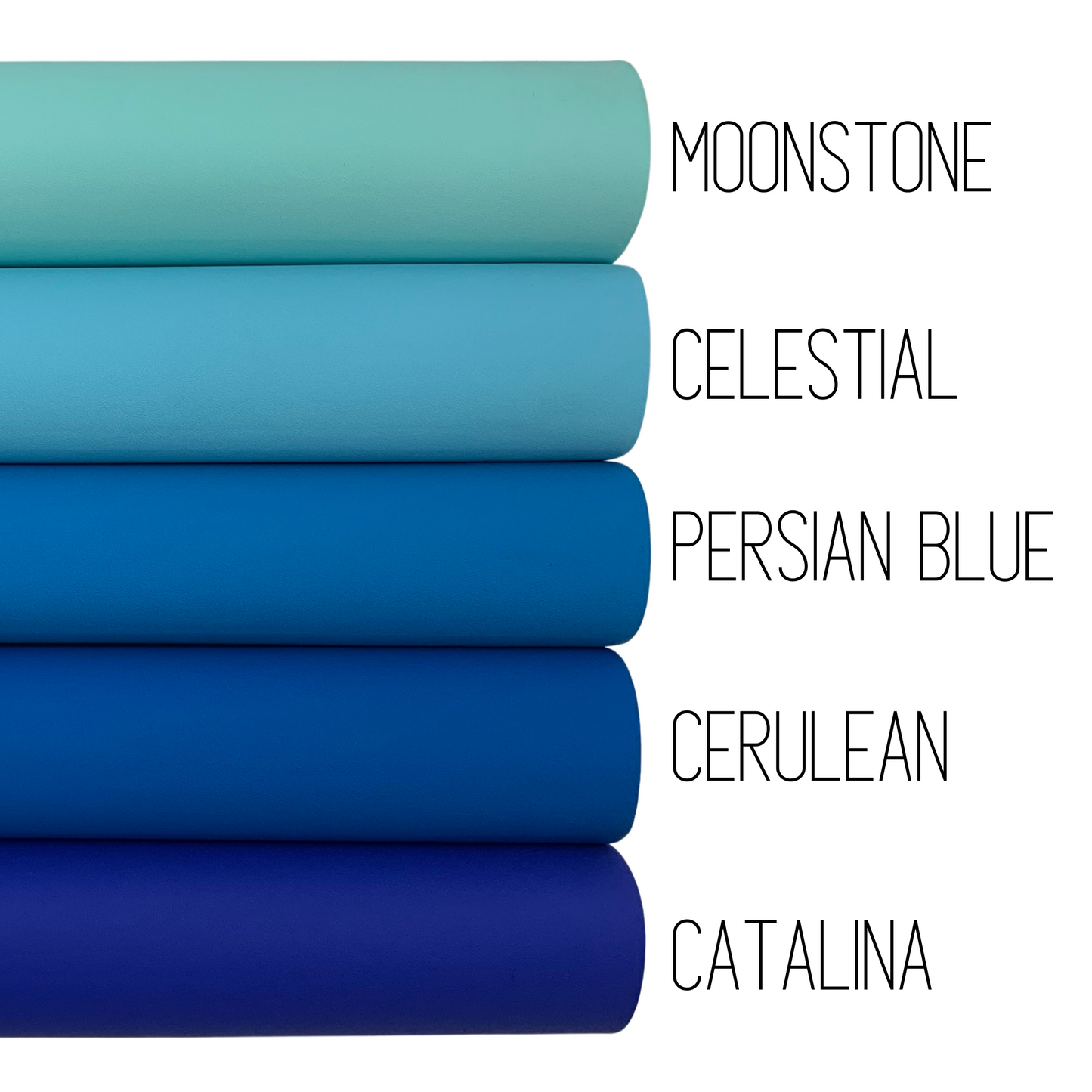 CANDY SHOP Smooth Faux Leather Solid Colors - Sheets and Rolls