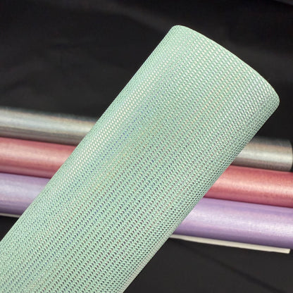Prism Glint Textured Faux Leather Half Yard Rolls