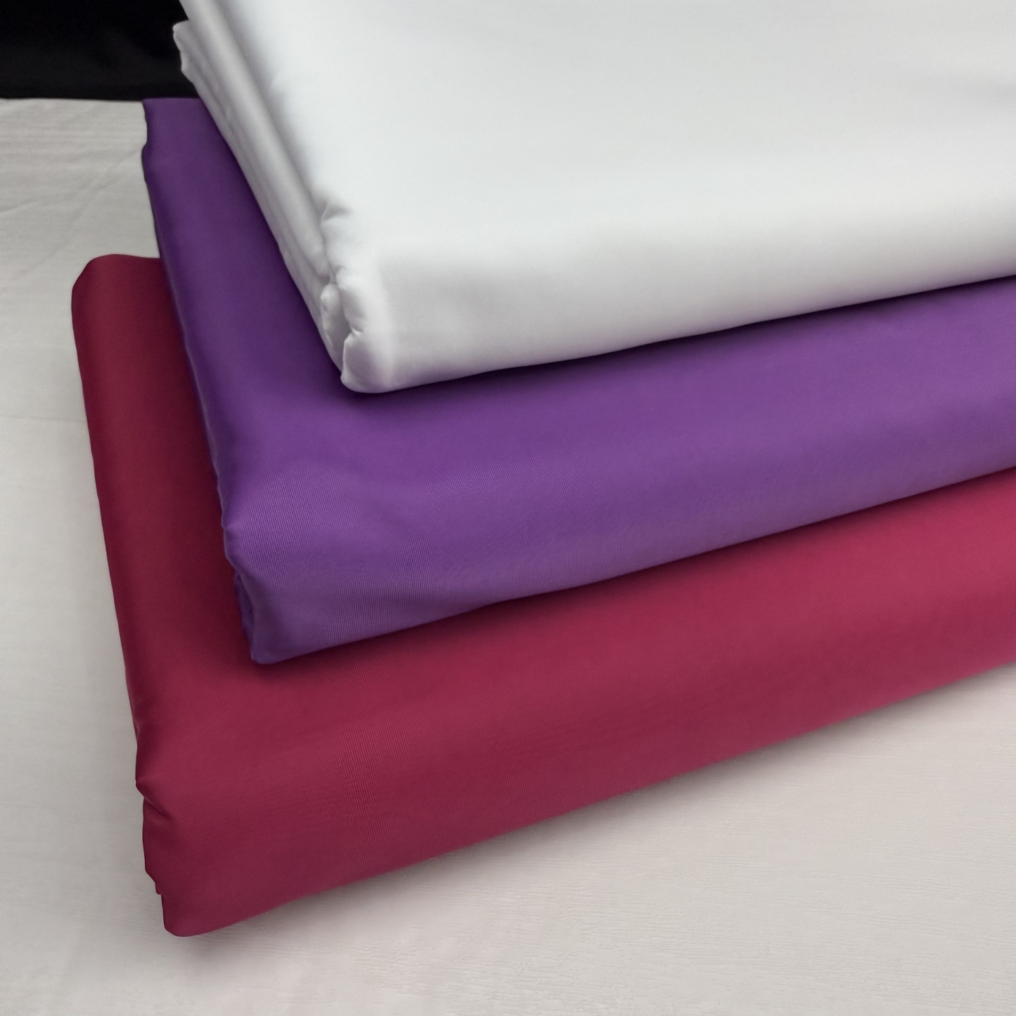 White Plum Ruby Solid Color HydroReminisce™ Luxury Fabric (BONDED POLYESTER)