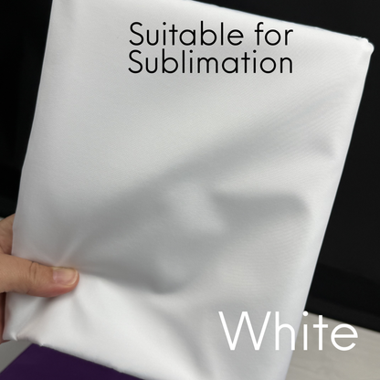 White Plum Ruby Solid Color HydroReminisce™ Luxury Fabric (BONDED POLYESTER)