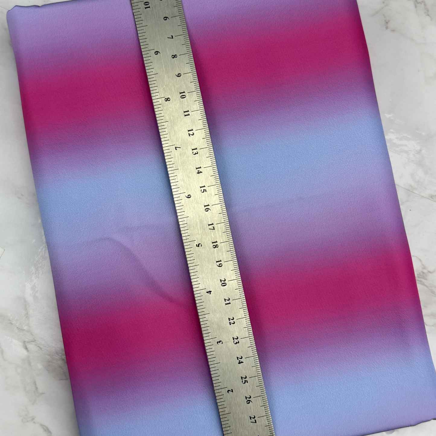 Pink Ombre HydroReminisce™ Bonded Polyester Waterproof Fabric