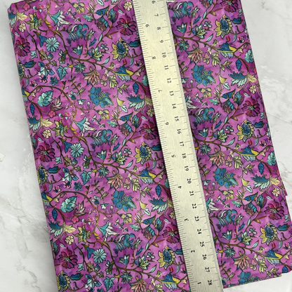 Saree Floral Distressed HydroReminisce™ Bonded Polyester Waterproof Fabric