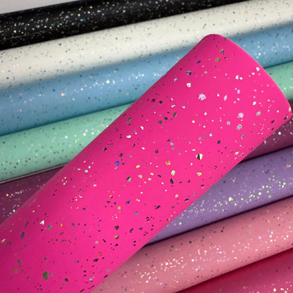 Opal Speckled Smooth Faux Leather