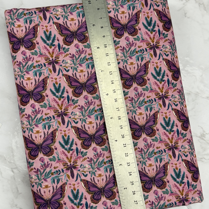 Butterfly Floral HydroReminisce™ Bonded Polyester Waterproof Fabric