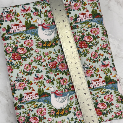 Floral Goose HydroReminisce™ Bonded Polyester Waterproof Fabric