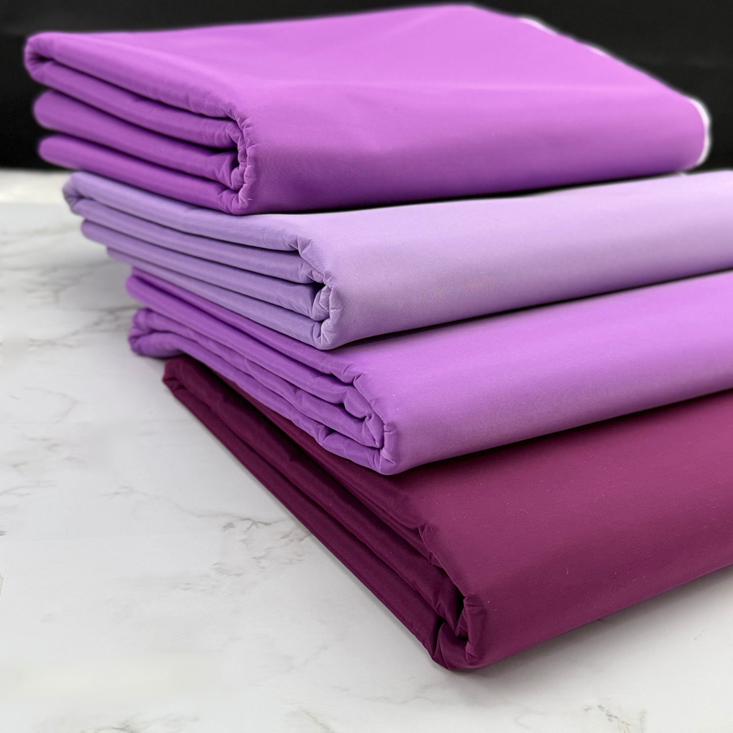 Lilac Lavender Jam Solid Color HydroReminisce™ Luxury Fabric (BONDED POLYESTER)