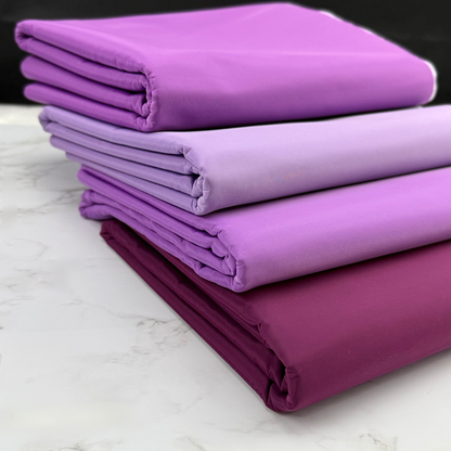 Lilac Lavender Jam Solid Color HydroReminisce™ Luxury Fabric (BONDED POLYESTER)