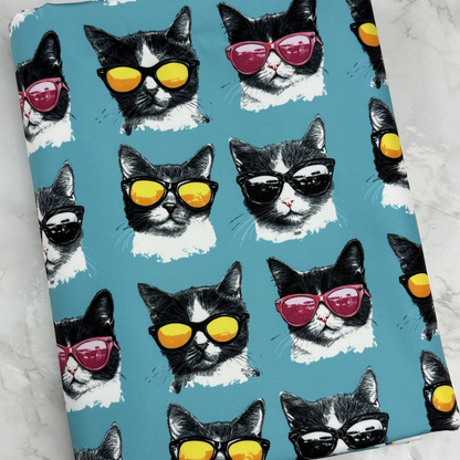 Cool Cats HydroReminisce™ Bonded Polyester Waterproof Fabric