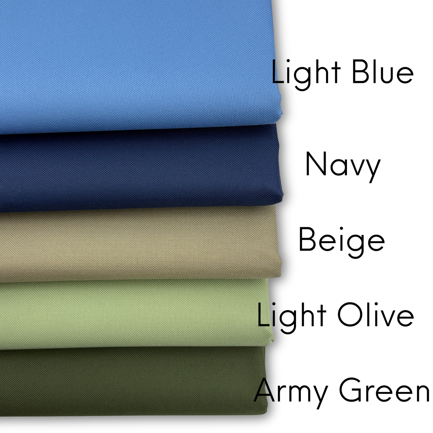 600d Oxford Polyester Waterproof Canvas with PVC Backing H2ONoMo™ One Yard Precuts