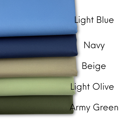 600d Oxford Polyester Waterproof Canvas with PVC Backing H2ONoMo™ One Yard Precuts