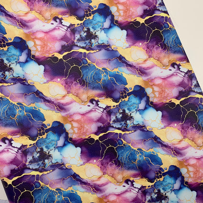 Alcohol Ink Abstract Medium scale Pebble Vinyl Custom Print