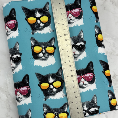 Cool Cats HydroReminisce™ Bonded Polyester Waterproof Fabric