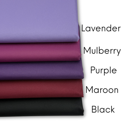 600d Oxford Polyester Waterproof Canvas with PVC Backing H2ONoMo™ One Yard Precuts