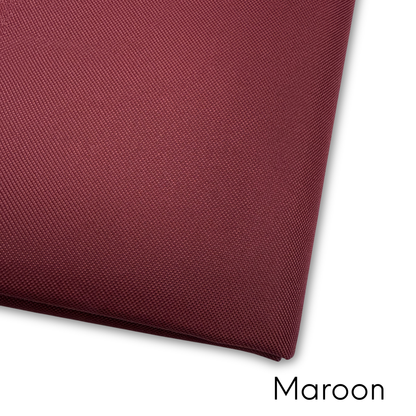 600d Oxford Polyester Waterproof Canvas with PVC Backing H2ONoMo™ One Yard Precuts
