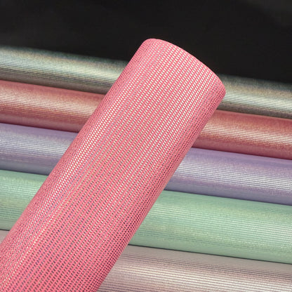 Prism Glint Textured Faux Leather Half Yard Rolls
