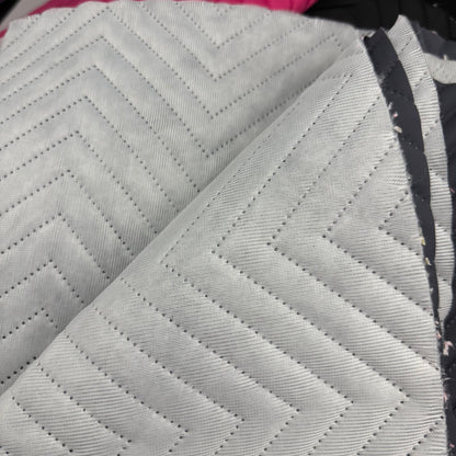 Chevron Quilted Water Resistant Fabric