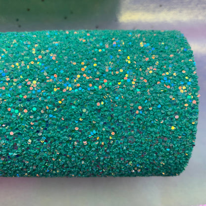 CANDY SHOP Super Chunky Glitter Faux Leather