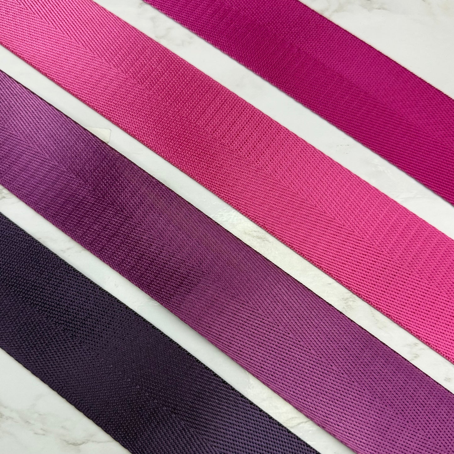 1.5" Nylon Seatbelt Webbing Strap - By the Yard