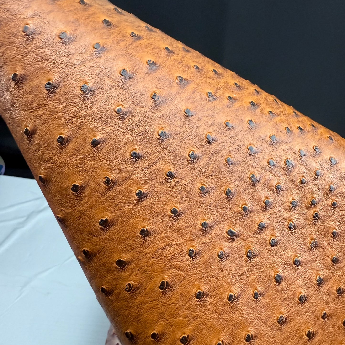 Ostrich Faux Leather Half yard Rolls