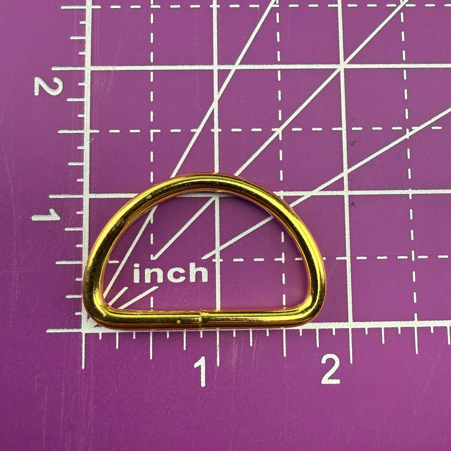 Yellow Gold 1.5” - 38mm Bag Strap Hardware