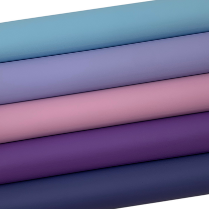 CANDY SHOP Smooth Faux Leather Solid Colors - Sheets and Rolls