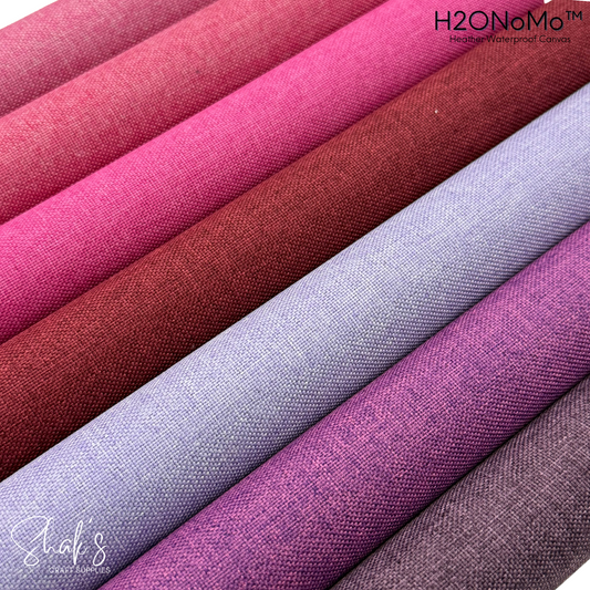 H2ONoMo™ Heather Waterproof Canvas 1/2 Yard Rolls