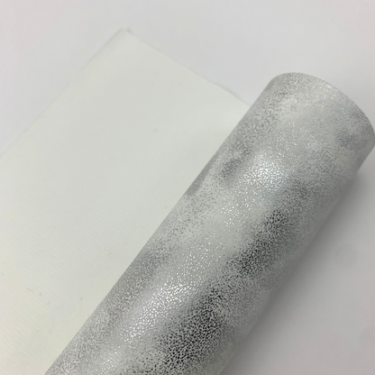 Cloud Shimmer Faux Leather - Sheets and Rolls