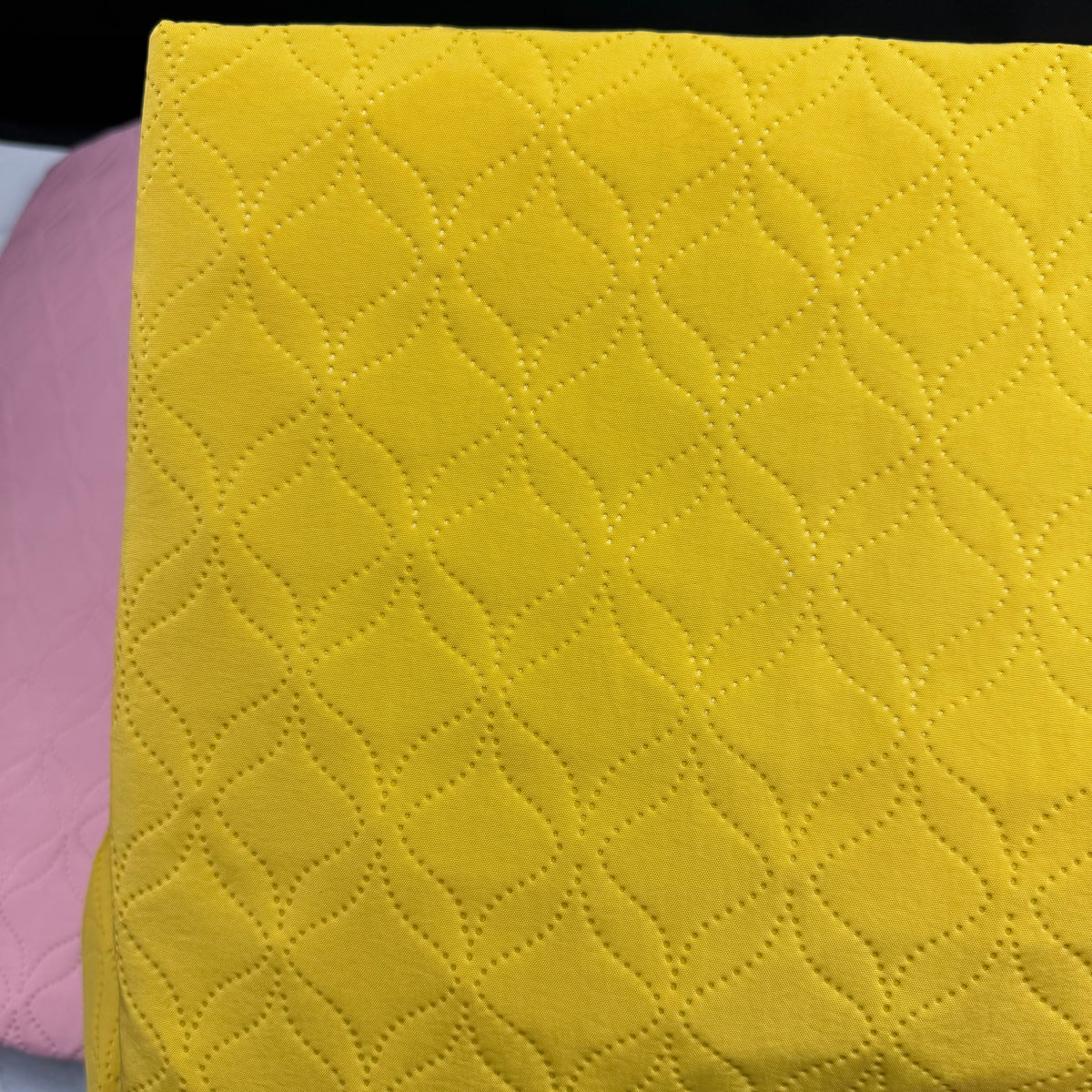 Diamond Quilted Water Resistant Fabric