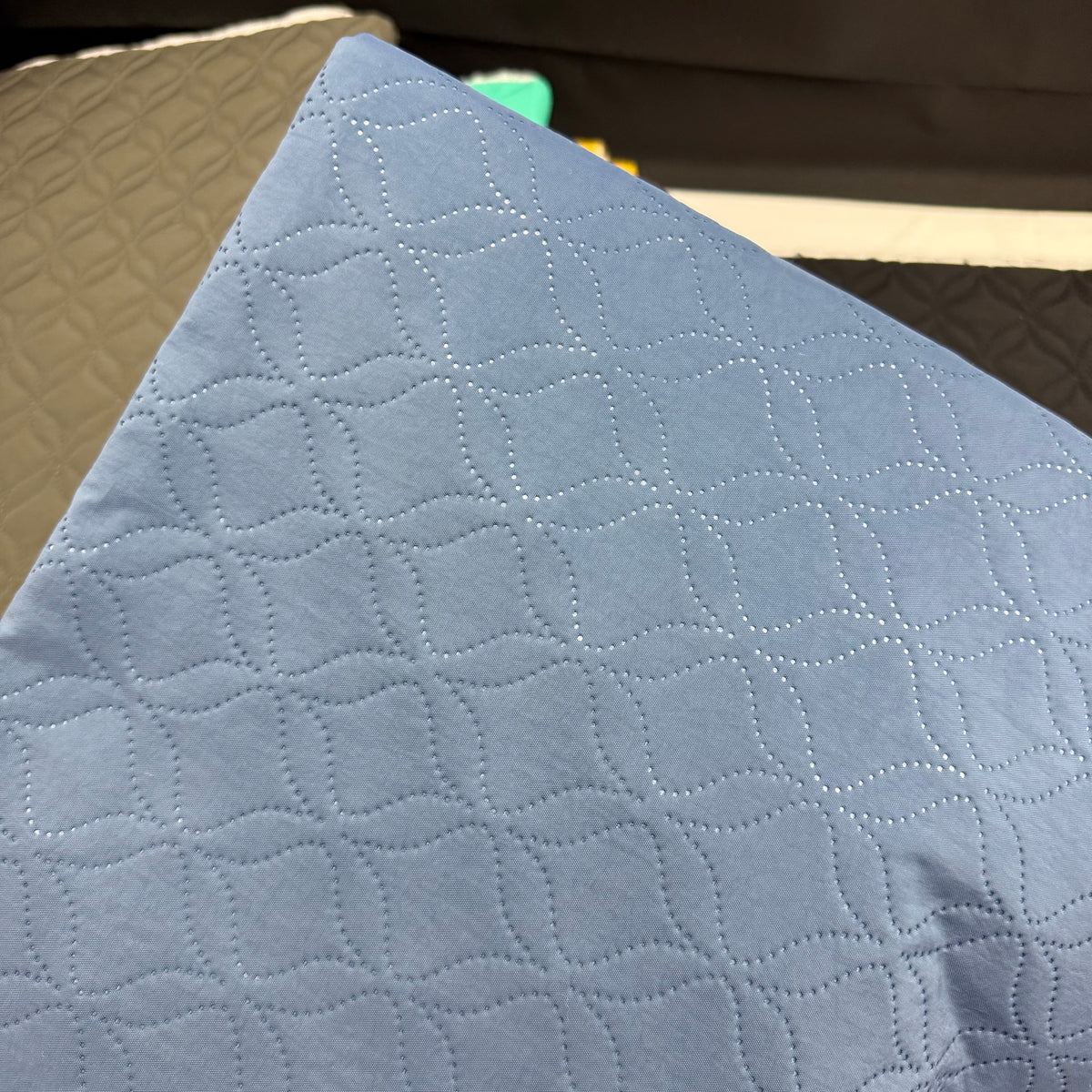 Diamond Quilted Water Resistant Fabric