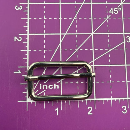 Silver 1.5” - 38mm Bag Strap Hardware