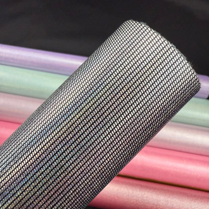 Prism Glint Textured Faux Leather Half Yard Rolls