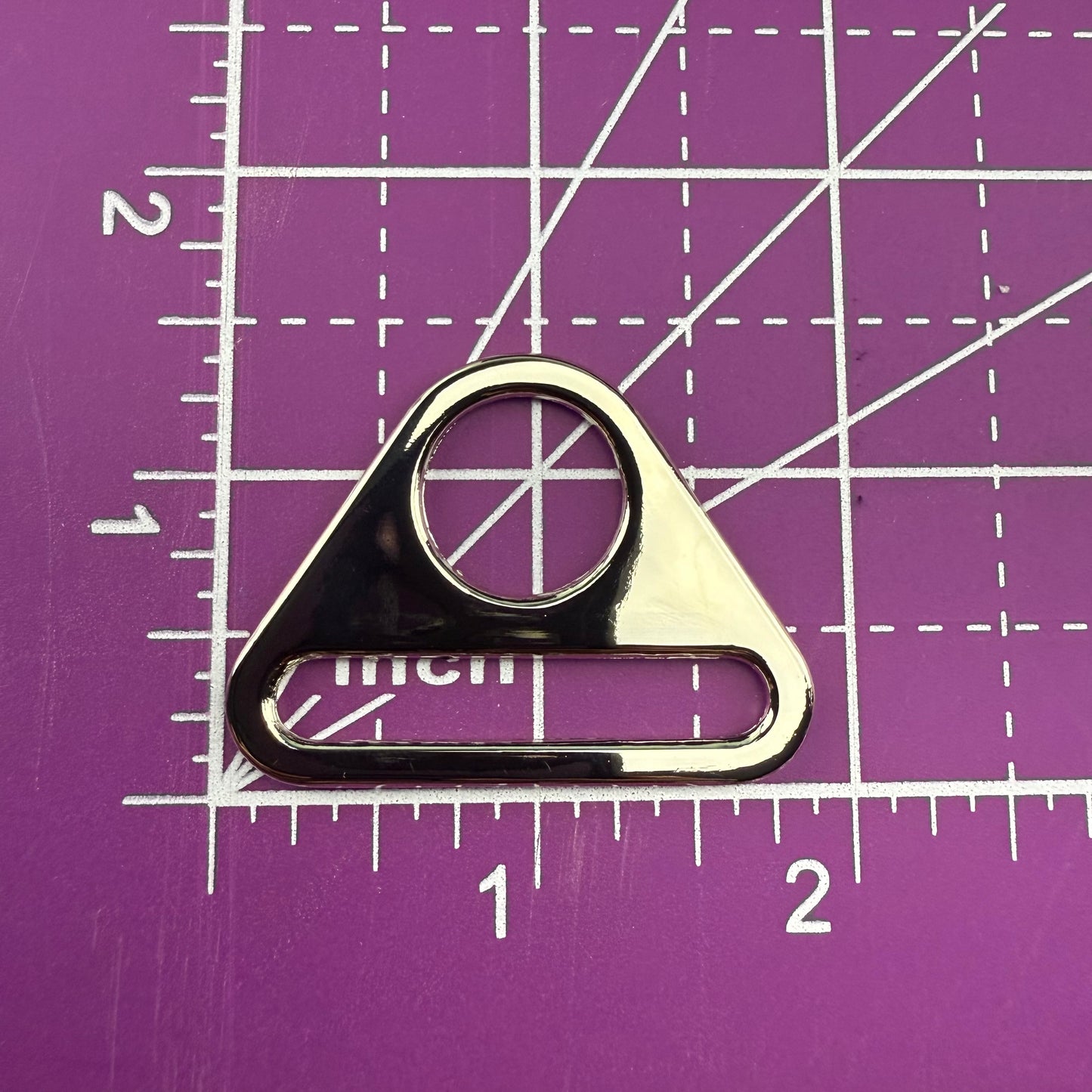 Silver 1.5” - 38mm Bag Strap Hardware
